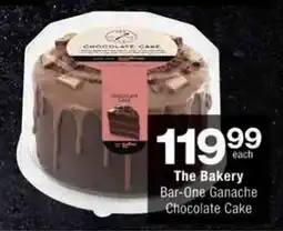 Checkers The Bakery Bar-One Ganache Chocolate Cake offer
