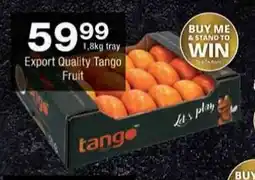 Checkers Export Quality Tango Fruit offer