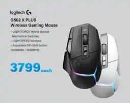 Incredible Connection G502 X PLUS Wireless Gaming Mouse offer