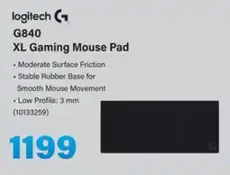 Incredible Connection G840 XL Gaming Mouse Pad offer