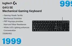 Incredible Connection G413 SE Mechanical Gaming Keyboard offer