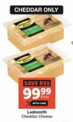 Checkers Ladismith Cheddar Cheese offer