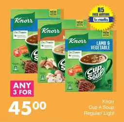 Save Hyper Knorr Cup A Soup Regular/ Light offer