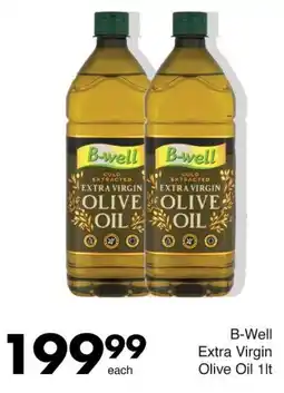 Save Hyper B-Well Extra Virgin Olive Oil 1lt offer