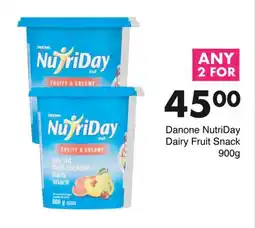 Save Hyper Danone NutriDay Dairy Fruit Snack 900g offer