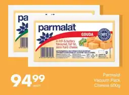 Save Hyper Parmalat Vacuum Pack Cheese 600g offer