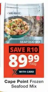 Checkers Cape Point Frozen Seafood Mix offer