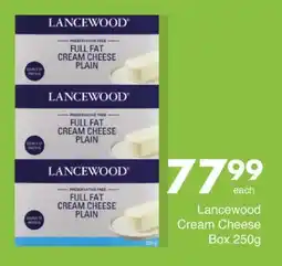 Save Hyper Lancewood Cream Cheese Box 250g offer