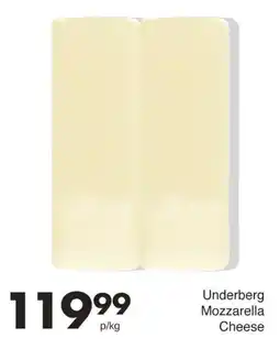 Save Hyper Underberg Mozzarella Cheese offer
