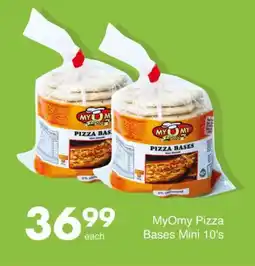 Save Hyper MyOmy Pizza Bases Mini 10's offer