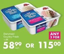 Save Hyper Dairymaid Country Fresh 1.8lt offer