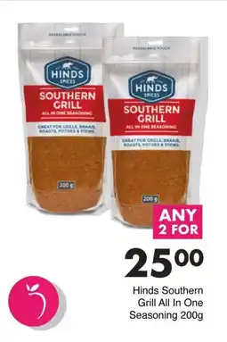 Save Hyper Hinds Southern Grill All In One Seasoning 200g offer