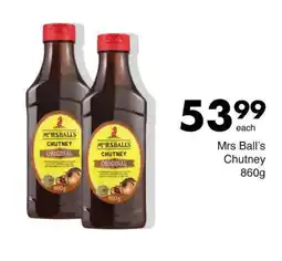 Mrs Ball's Chutney 860g