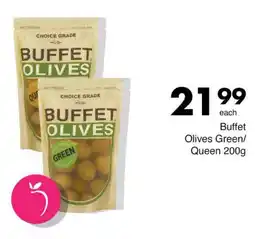 Save Hyper Buffet Olives Green/ Queen 200g offer