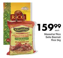 Maseeha/Rico Sella Basmati Rice 5kg
