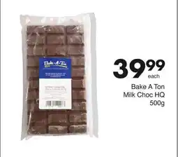 Save Hyper Bake A Ton Milk Choc HQ 500g offer