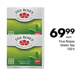 Save Hyper Five Roses Green Tea offer