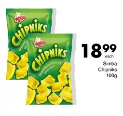 Save Hyper Simba Chipniks 100g offer