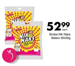 Simba Nik Naks Balers 50x20g