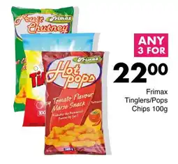 Save Hyper Frimax Tinglers/Pops Chips 100g offer