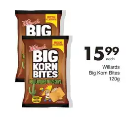 Save Hyper Willards Big Korn Bites offer