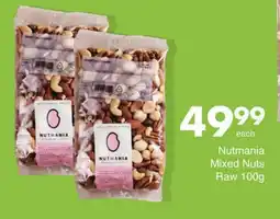 Save Hyper Nutmania Mixed Nuts Raw 100g offer