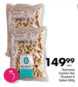 Save Hyper Nutmania Cashew Nut Roasted & Salted 500g offer