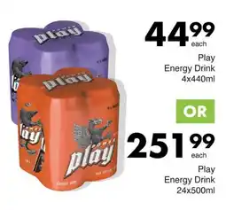 Save Hyper Play Energy Drink 4x440ml offer