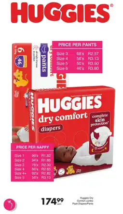 Save Hyper Huggies Dry Comfort Jumbo Pack Diapers/Pants offer