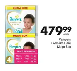Save Hyper Pampers Premium Care Mega Box offer