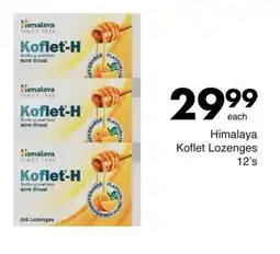 Himalaya Koflet Lozenges 12's
