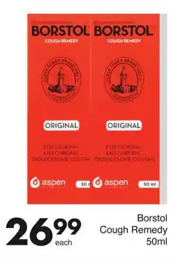 Borstol Cough Remedy 50ml