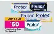 Game Protex Hygiene Soap Assorted-For Any 5 x 150g offer