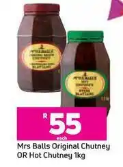 Game Mrs Balls Original Chutney Or Hot Chutney-1kg Each offer