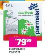 Game Everfresh UHT Milk-6 x 1L offer
