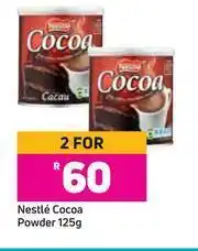 Game Nestle Cocoa Powder-For 2 x 125g offer