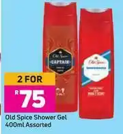 Old Spice Shower Gel Assorted-For 2 x 400ml