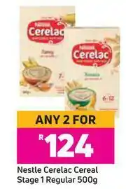Game Nestle Cerelac Cereal Stage 1 Regular-For Any 2 x 500g offer
