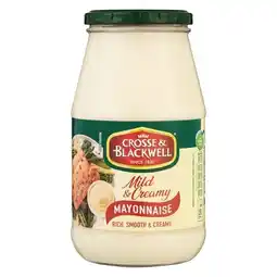 Pick n Pay Liquor Crosse & Blackwell Mayonnaise Creamy 750g offer