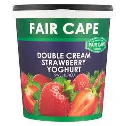 Pick n Pay Liquor Fair Cape Strawberry Double Cream Yogurt 1kg offer