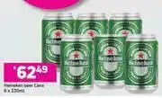 Game Heineken Beer Cans-6 x 330ml offer