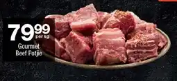 Checkers Gourmet Beef Potjie offer