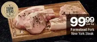 Checkers Farmstead Pork New York Steak offer