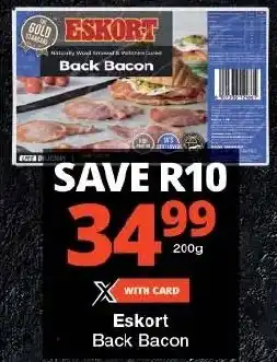 Checkers Eskort Back Bacon offer