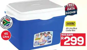 Pick n Pay Addis Blue Cooler Box 45L offer