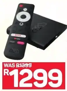 Pick n Pay Homatics 4K Android 10 TV Streaming Box offer