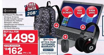 Pick n Pay Connex Swiftbook Pro Bundle offer
