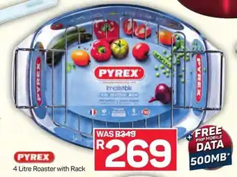 Pyrex 4L Roaster with Rack