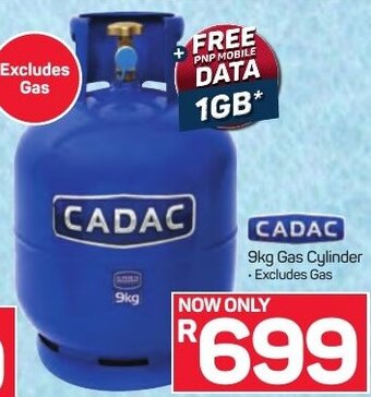 Pick n Pay Cadac 9kg Gas Cylinder offer