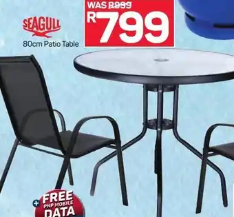 Seagull 80cm Patio Table